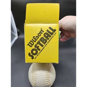 Vintage Wilson A9186 Playground Softball Official 12" Softball Activated Center